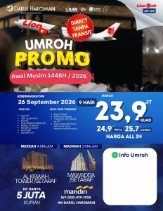 Umroh Promo Darul Haramain