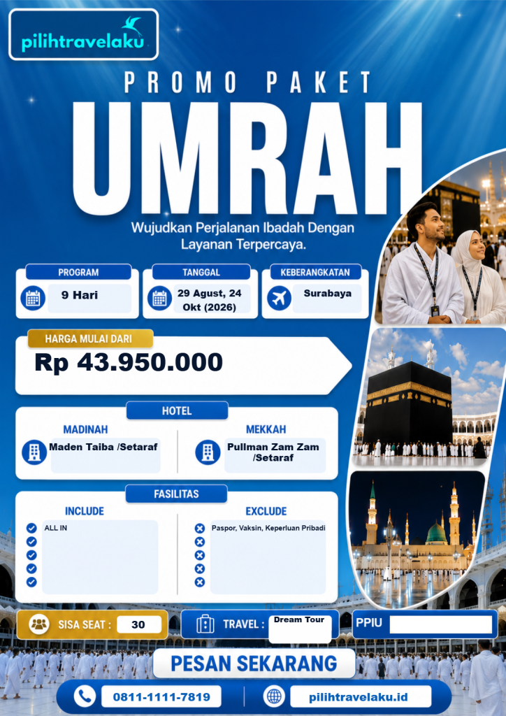 Umrah Premio Series 9 Hari